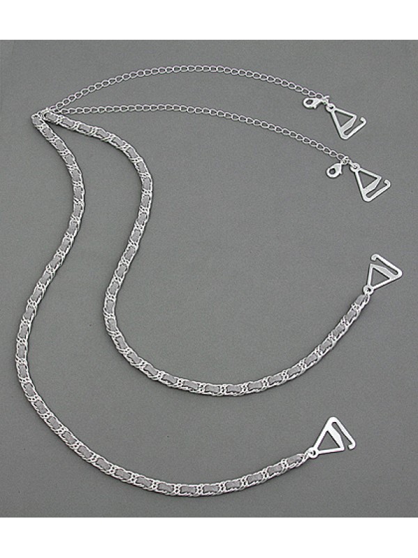 Bra Straps - CNL Style Chain Strap - Grey - BS-HH165GY