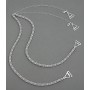 Bra Straps - CNL Style Chain Strap - Grey - BS-HH165GY