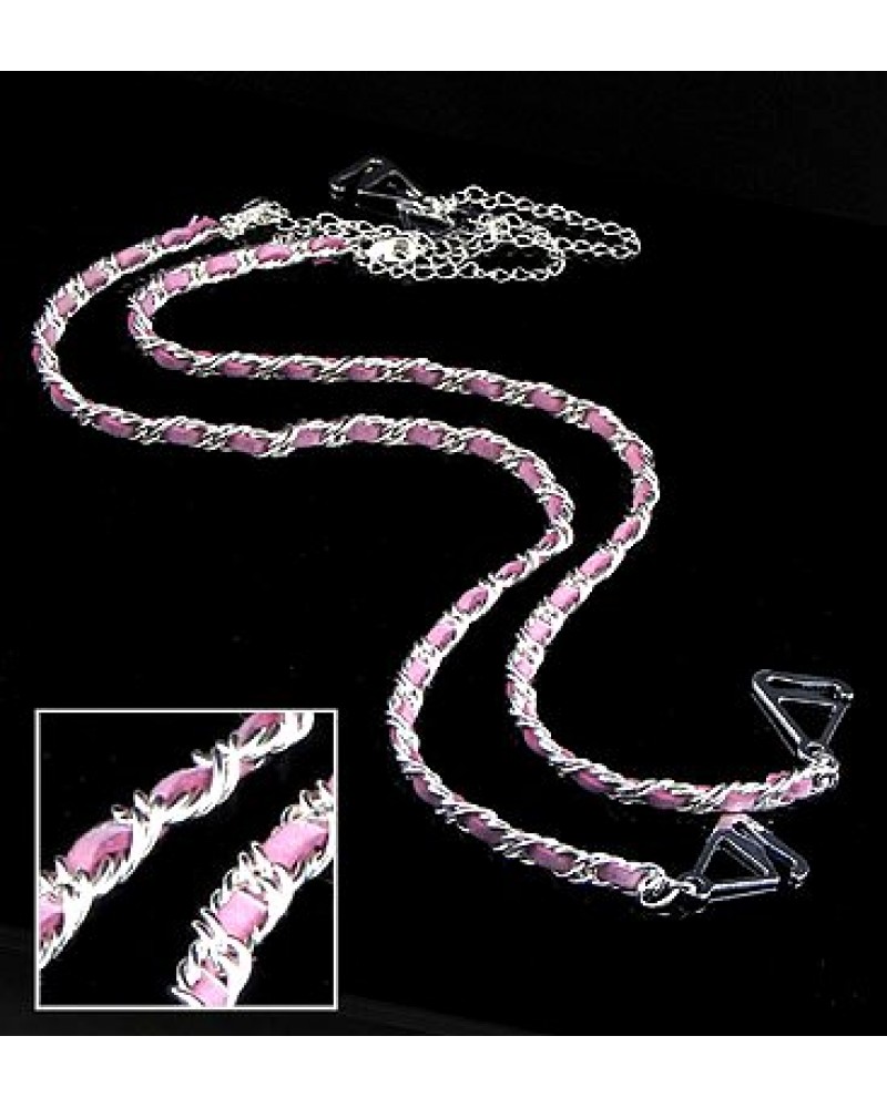 Bra Straps - CNL Style Chain Strap - Pink - BS-HH165PK