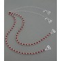 Bra Straps - CNL Style Chain Strap - Red - BS-HH165RD