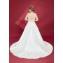 Sparkling Beads and Sequined A-line V cut Wedding Dress - Plus Size - OU-A3002P