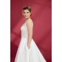 Sparkling Beads and Sequined A-line V cut Wedding Dress - OU-A3002