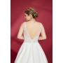 Sparkling Beads and Sequined A-line V cut Wedding Dress - Plus Size - OU-A3002P