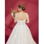 Ball Gown Off-Shoulder Semi-V cut Wedding Dress - Plus Size - OU-B5002P