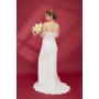 Fitted and Flare Sweet-heart with Over-Skirt Wedding Dress - OU-F1003OS